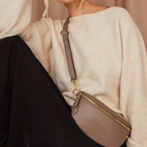 Elie Beaumont London leather Crossbody Bag